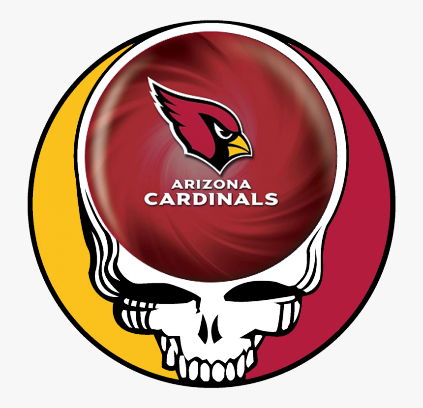 Arizona Cardinals Skull Logo Iron On Transfers, HD Png Download, Free Download