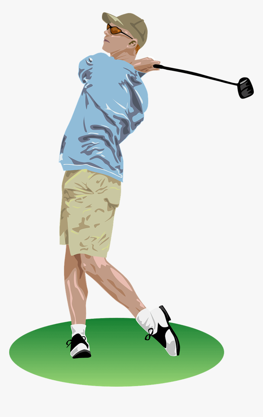 Image Of A Man Swing A Golf Swing, HD Png Download, Free Download
