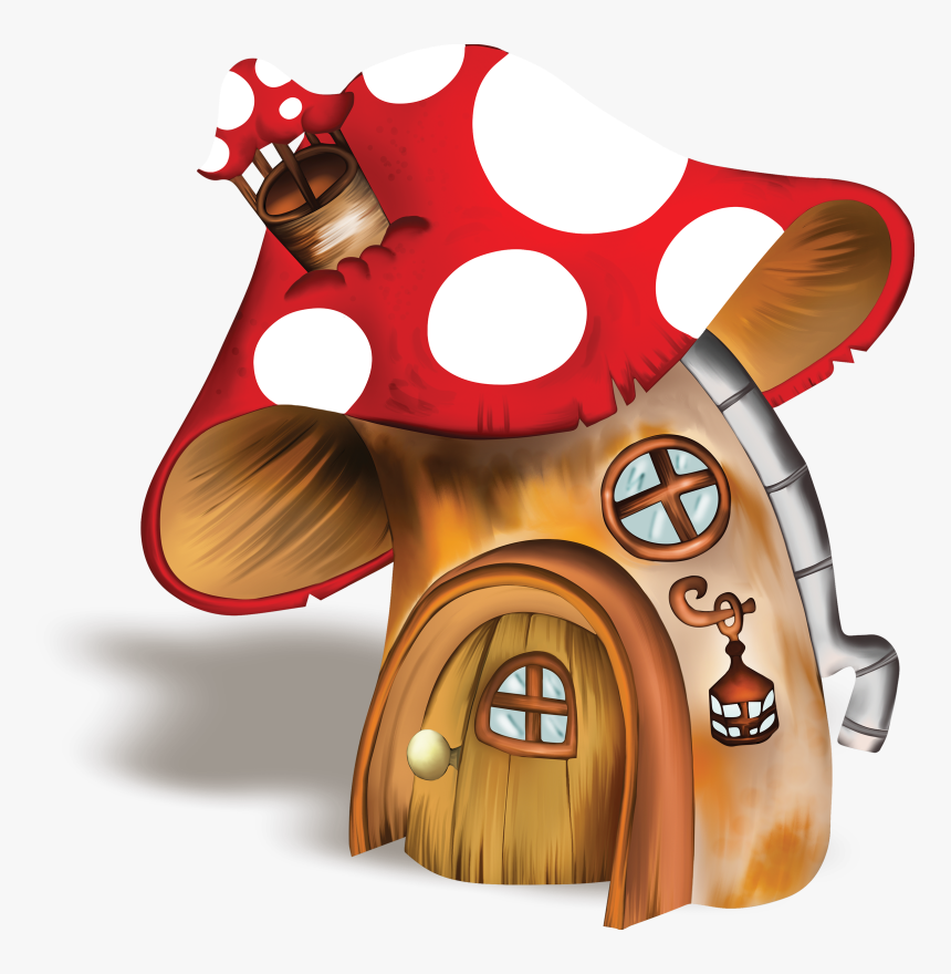 Setas Watercolor Cartoon Mushroom Centerblog Download, HD Png Download, Free Download