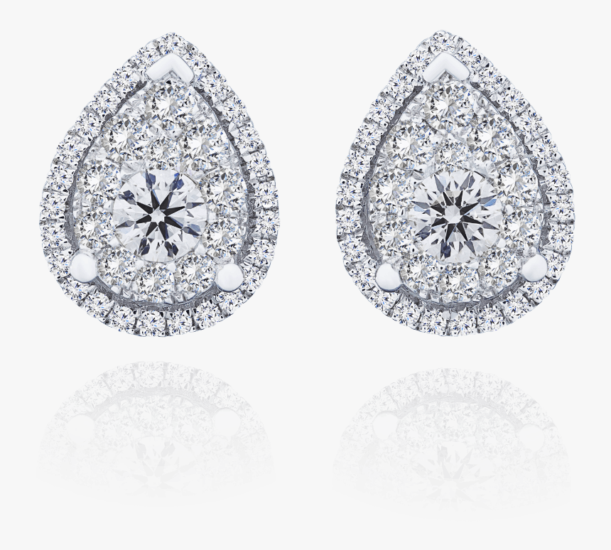 Diamond Earrings Png, Transparent Png, Free Download