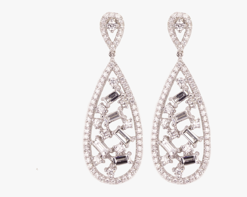 Diamond Earrings Png, Transparent Png, Free Download