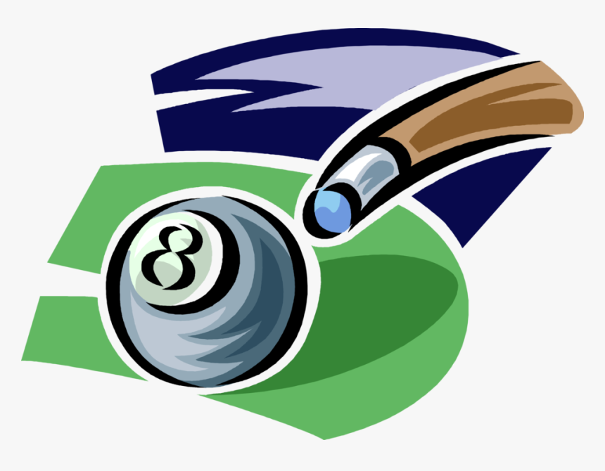 Vector Illustration Of Sport Of Billiards Pool Ball, HD Png Download, Free Download