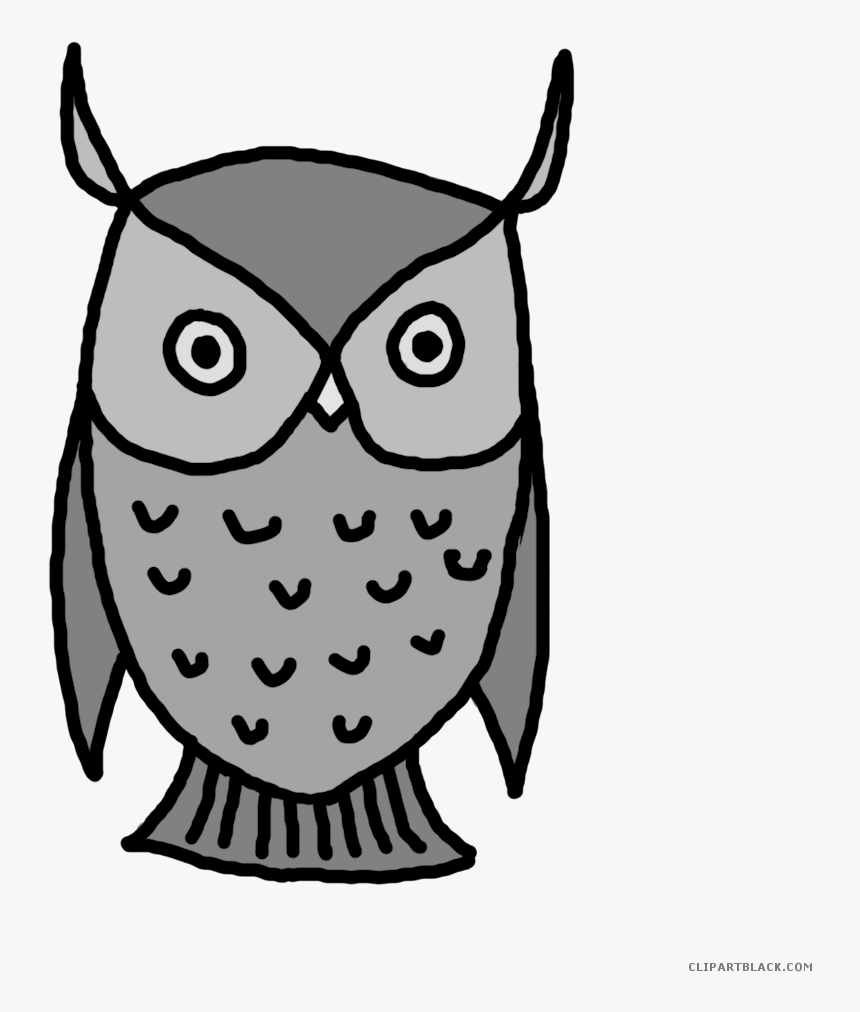 Transparent Owl Clipart Black And White, HD Png Download, Free Download