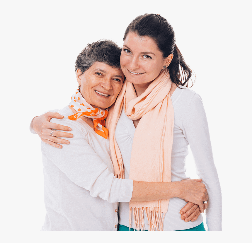 Women-hugging , Png Download, Transparent Png, Free Download