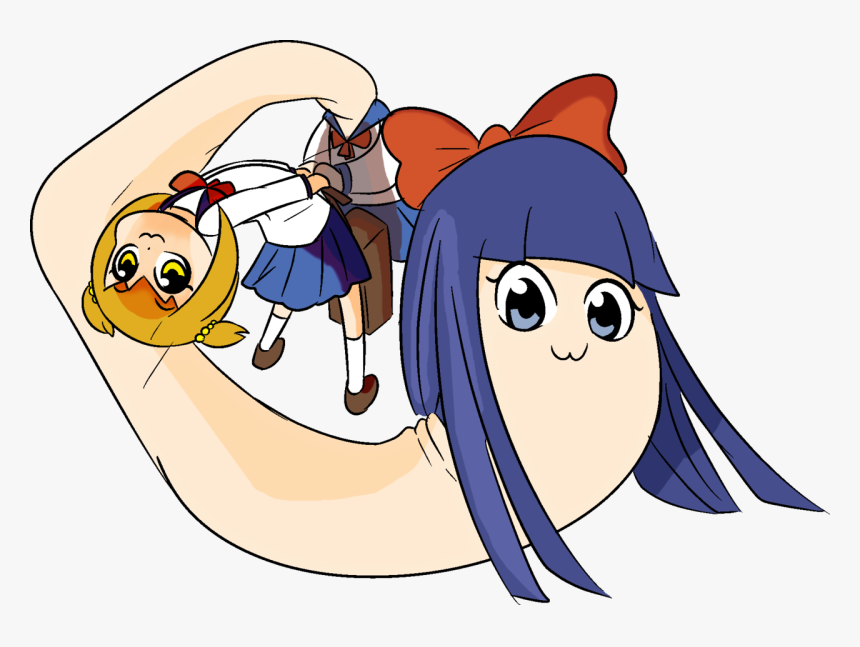 Jumped On The Pop Team Epic Fan Art Train, HD Png Download, Free Download