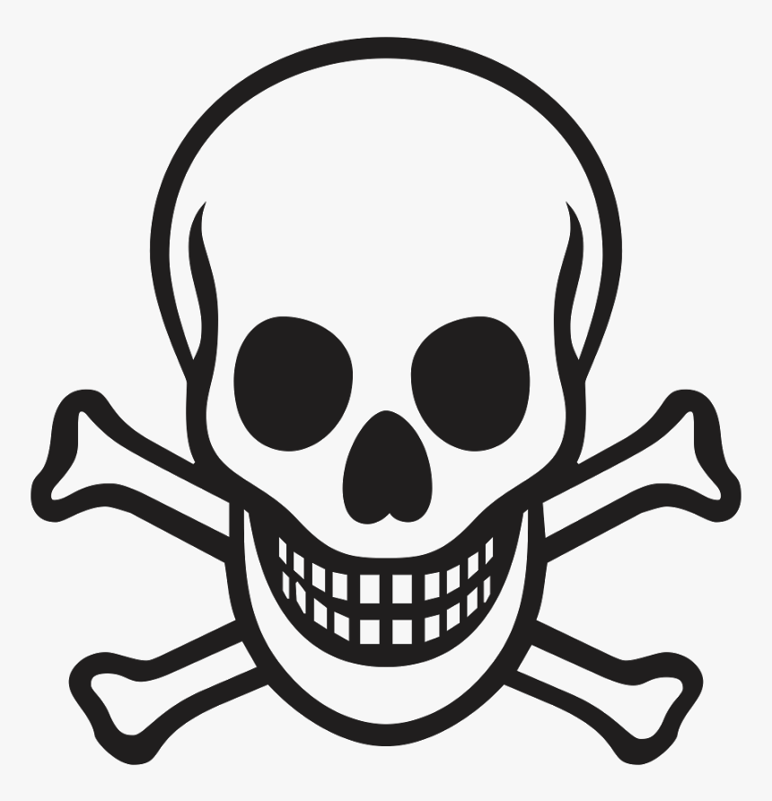 Black Death Warning Sign, HD Png Download, Free Download