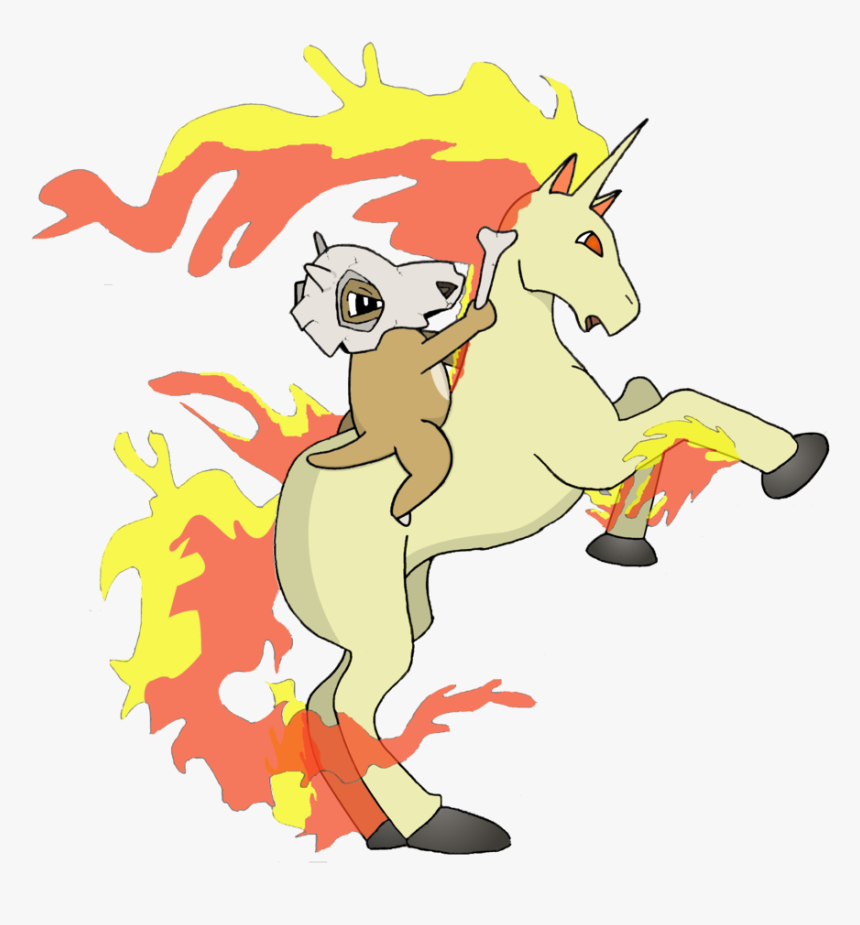 Rapidash And Cubone , Png Download, Transparent Png, Free Download