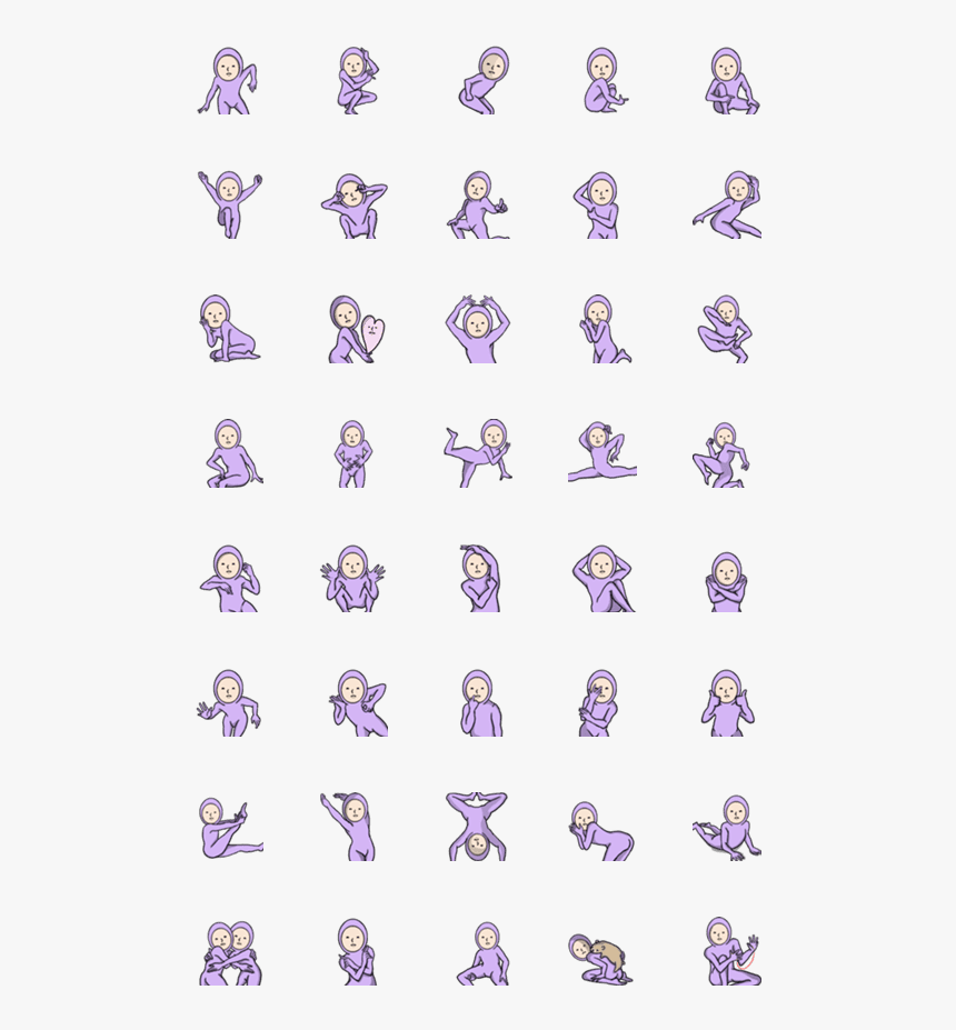 Purple Emoji Png, Transparent Png, Free Download