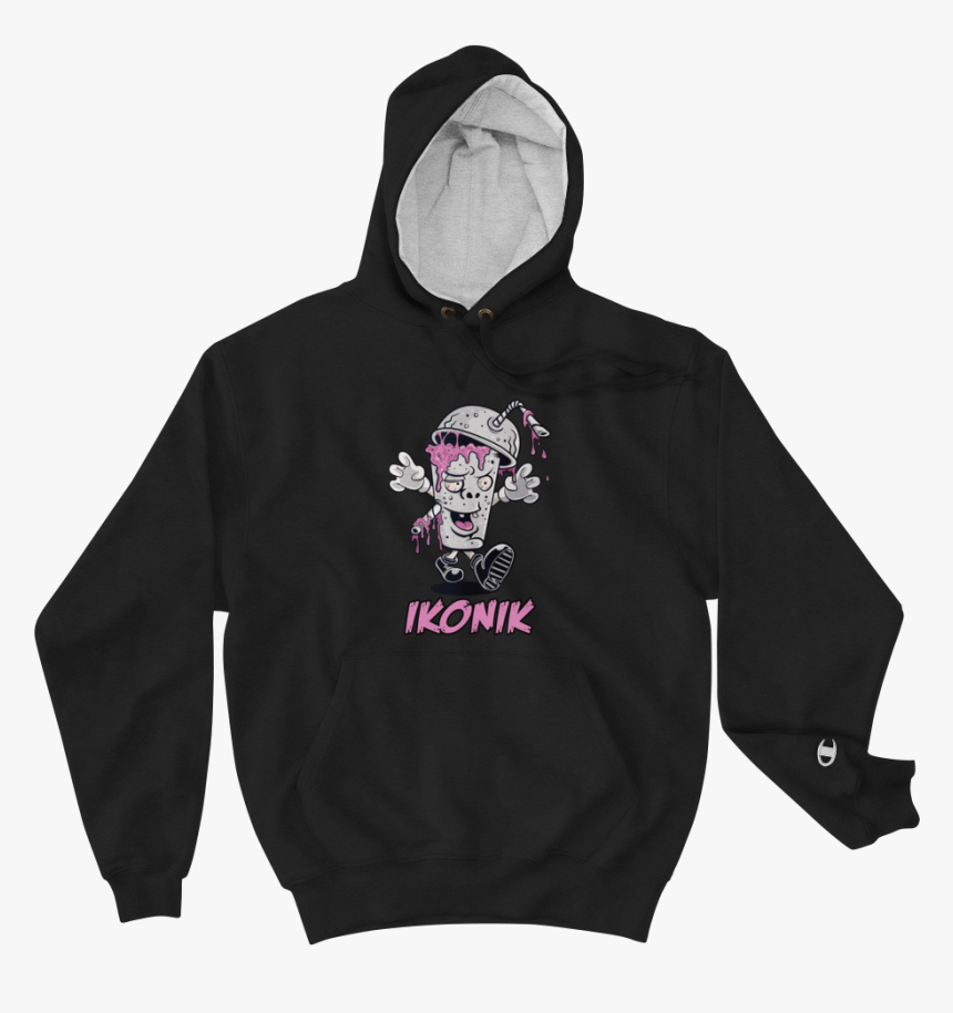 Ikonik Monster Slurpee X Champion Hoodie Black, HD Png Download, Free Download