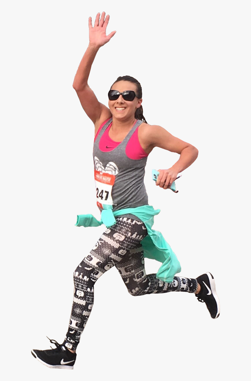 Woman Running Png, Transparent Png, Free Download