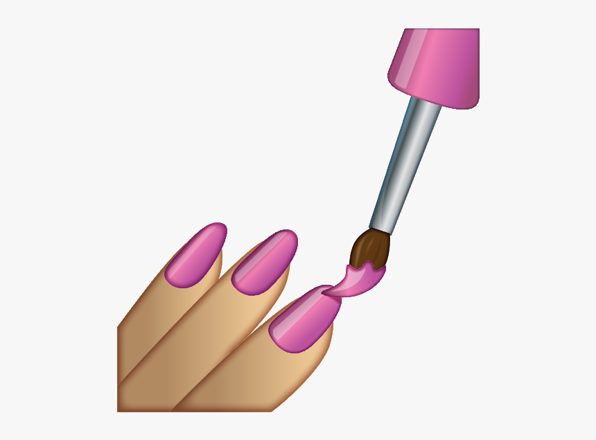 Nail Emoji Png, Transparent Png, Free Download