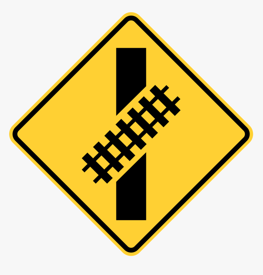 Railroad Crossing Sign Png, Transparent Png, Free Download