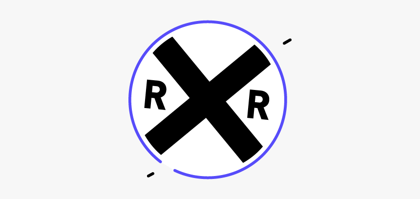 Railroad Crossing Sign Png, Transparent Png, Free Download