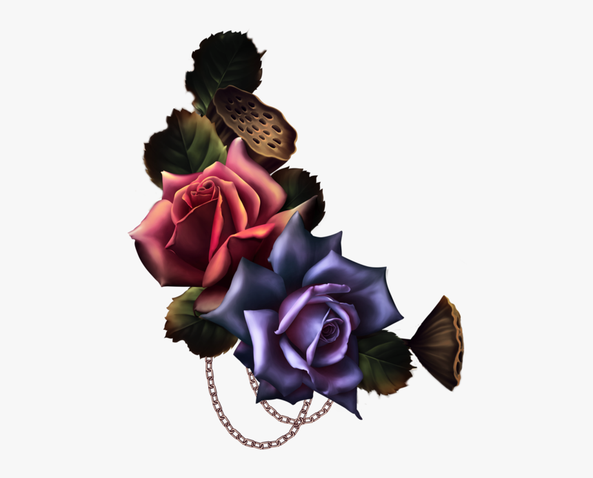 Gothic Rose Png, Transparent Png, Free Download