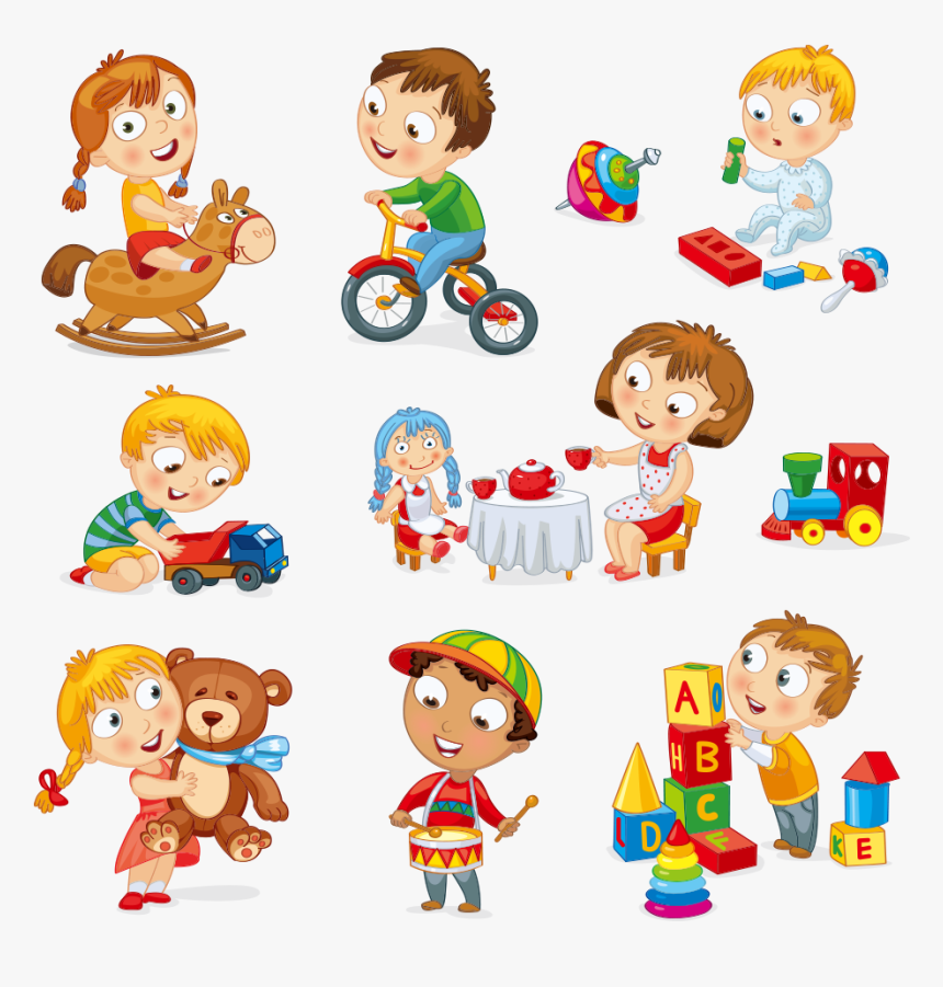 Child Toy Play Cartoon, HD Png Download, Free Download