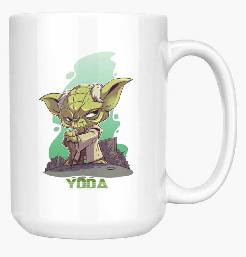 Master Yoda Star Wars Mug Coffee, HD Png Download, Free Download