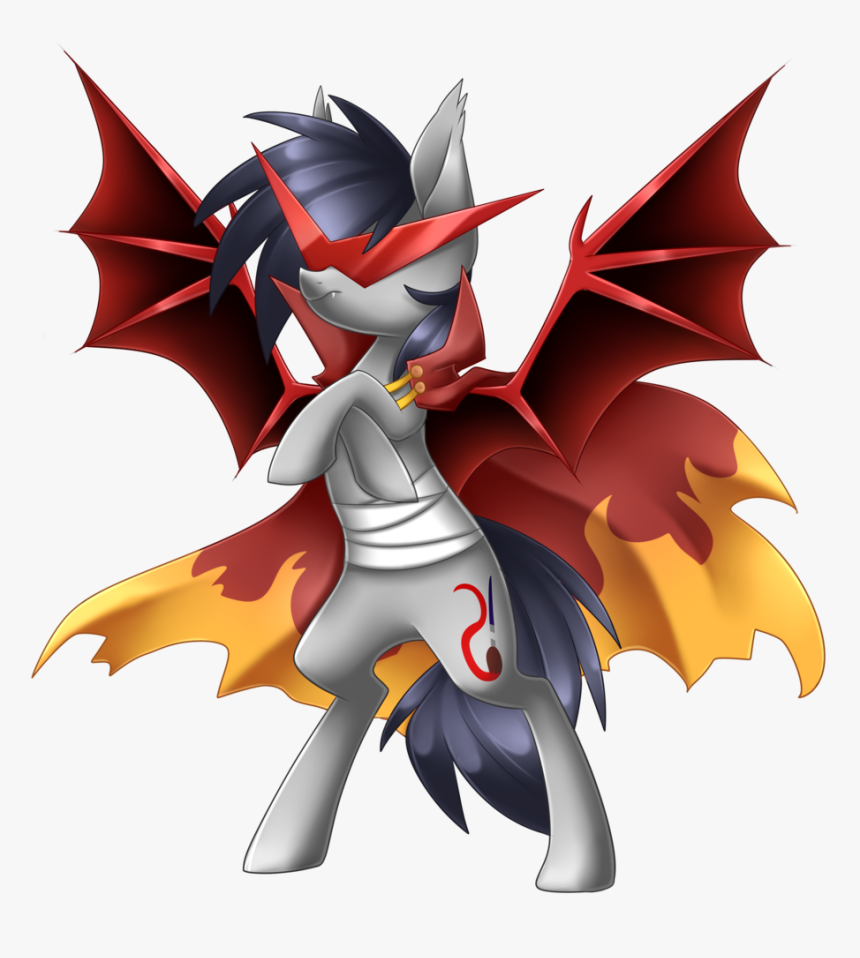 Scarlet-spectrum, Bandage, Bat Pony, Kamina Glasses,, HD Png Download, Free Download