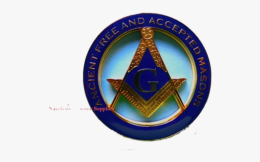 Blue Lodge Auto Emblem Af&am Master Mason, HD Png Download, Free Download