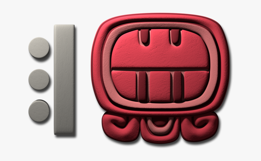 Eight Ben Mayan Calendar 3d Glyph, HD Png Download, Free Download