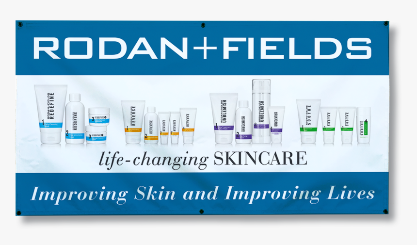 Rodan Fields Banner "improving Skin And Improving Lives", HD Png Download, Free Download