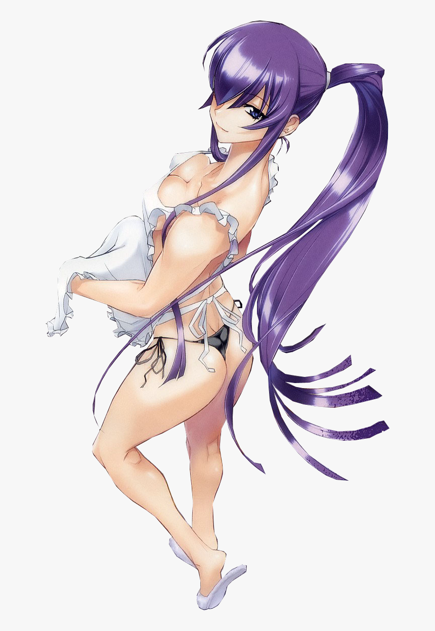 Highschool Of The Dead Saeko Render, HD Png Download, Free Download