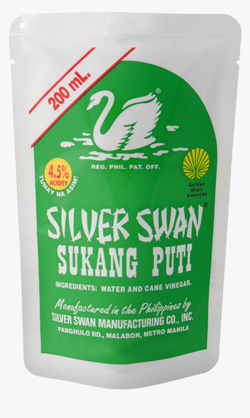 Silver Swan Sukang Puti 200ml, HD Png Download, Free Download