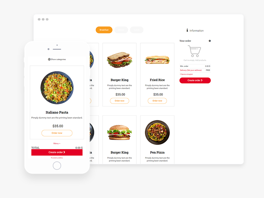 Food Cart Png, Transparent Png, Free Download