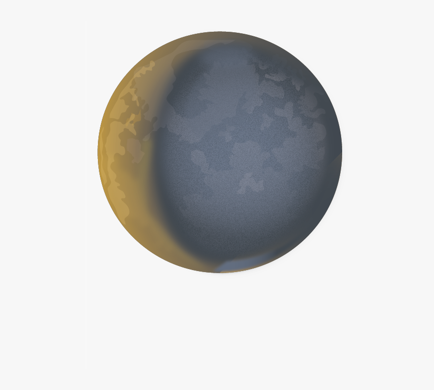 Crescent Moon Emoji Png, Transparent Png, Free Download
