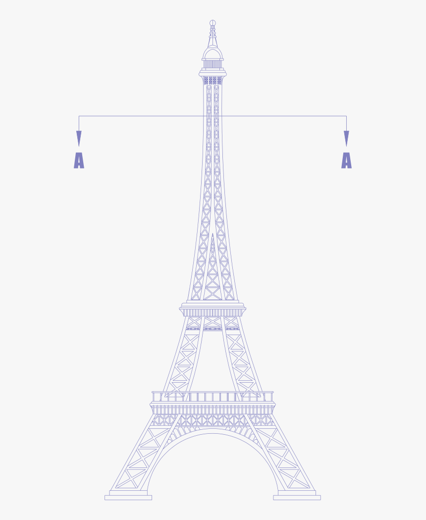 Transparent Eiffel Tower Drawing Png, Png Download, Free Download