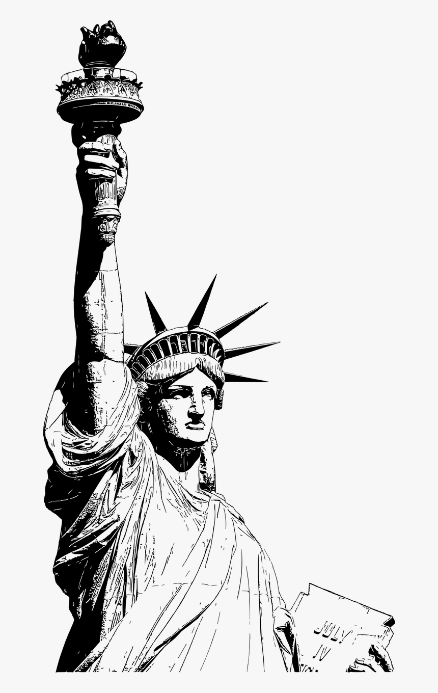 Liberty Drawing Comic, HD Png Download, Free Download