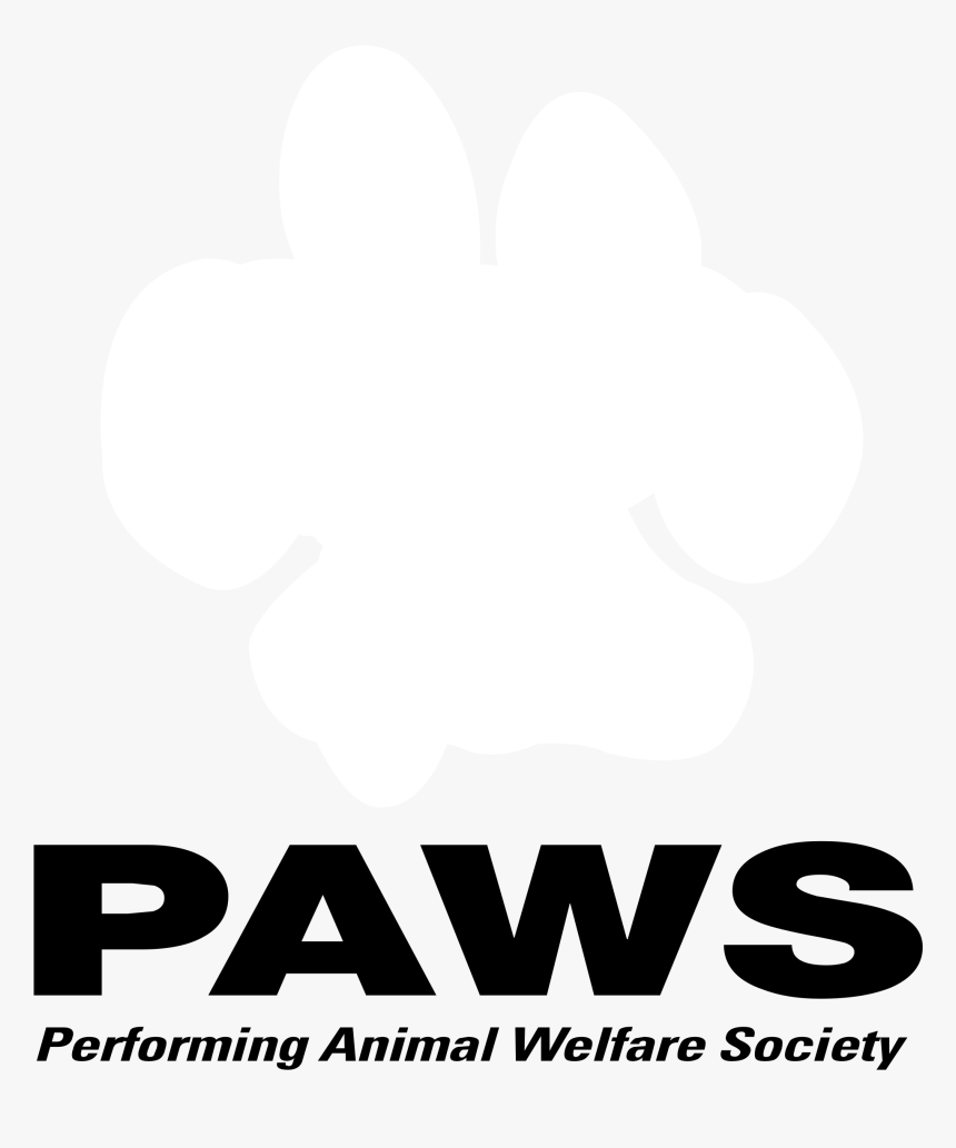 Paws Logo Black And White, HD Png Download, Free Download
