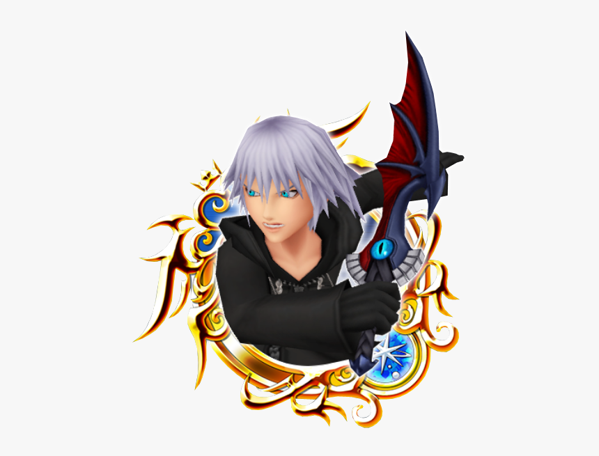 Kh Com Black Coat Riku, HD Png Download, Free Download