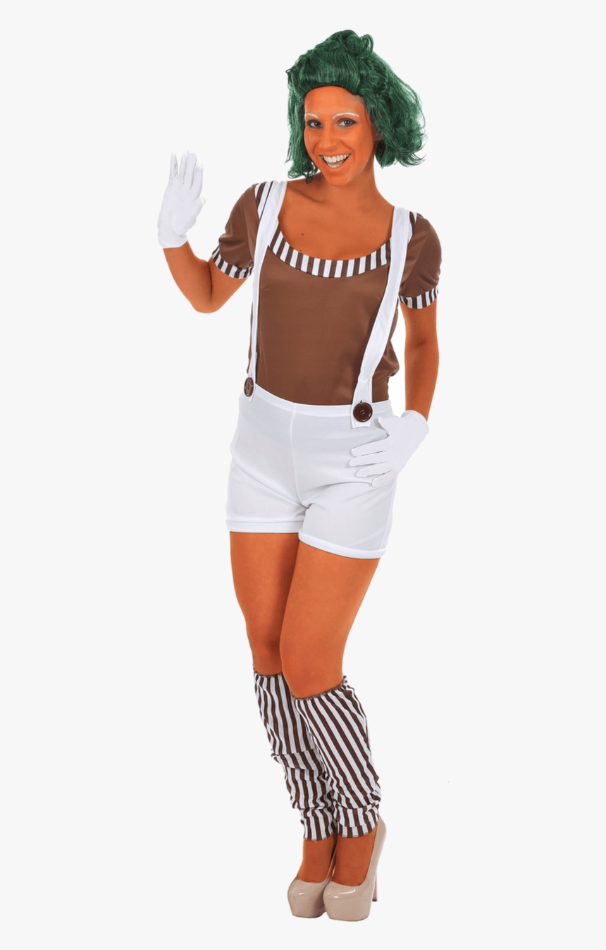 Adult Women"s Oompa Loompa Costume, HD Png Download, Free Download