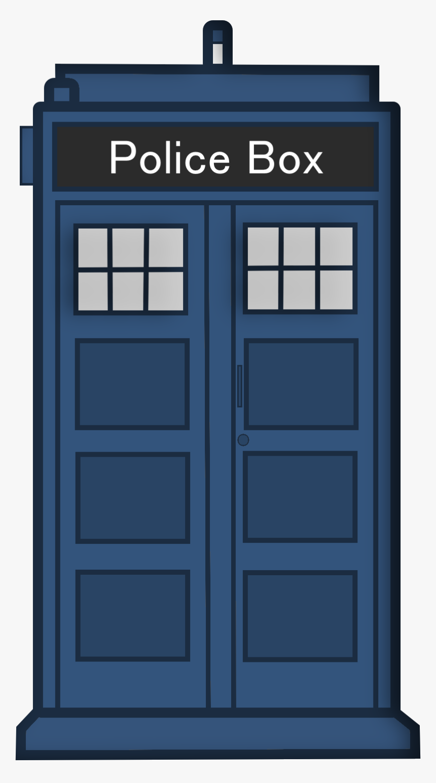 Tardis Doctor Drawing, HD Png Download, Free Download