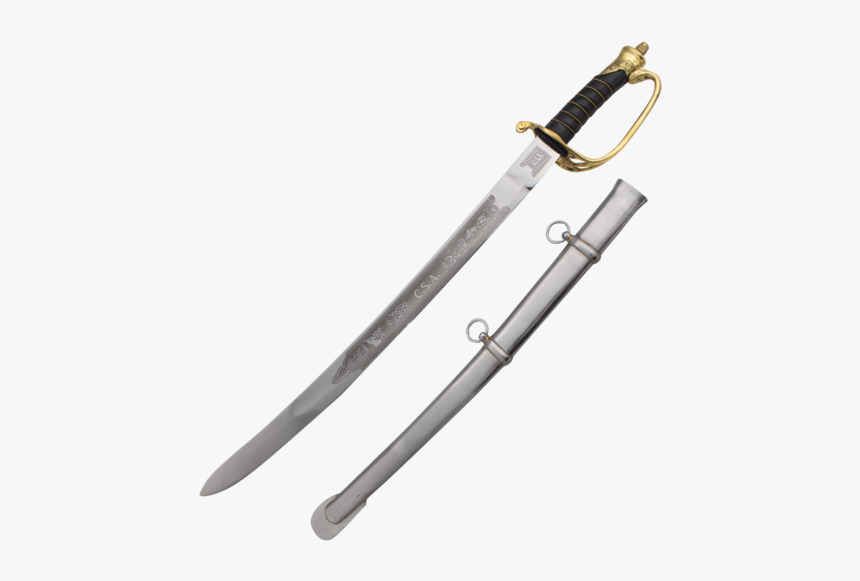 26 Inch Confederate Shelby Officer"s Sword, , Panther, HD Png Download, Free Download