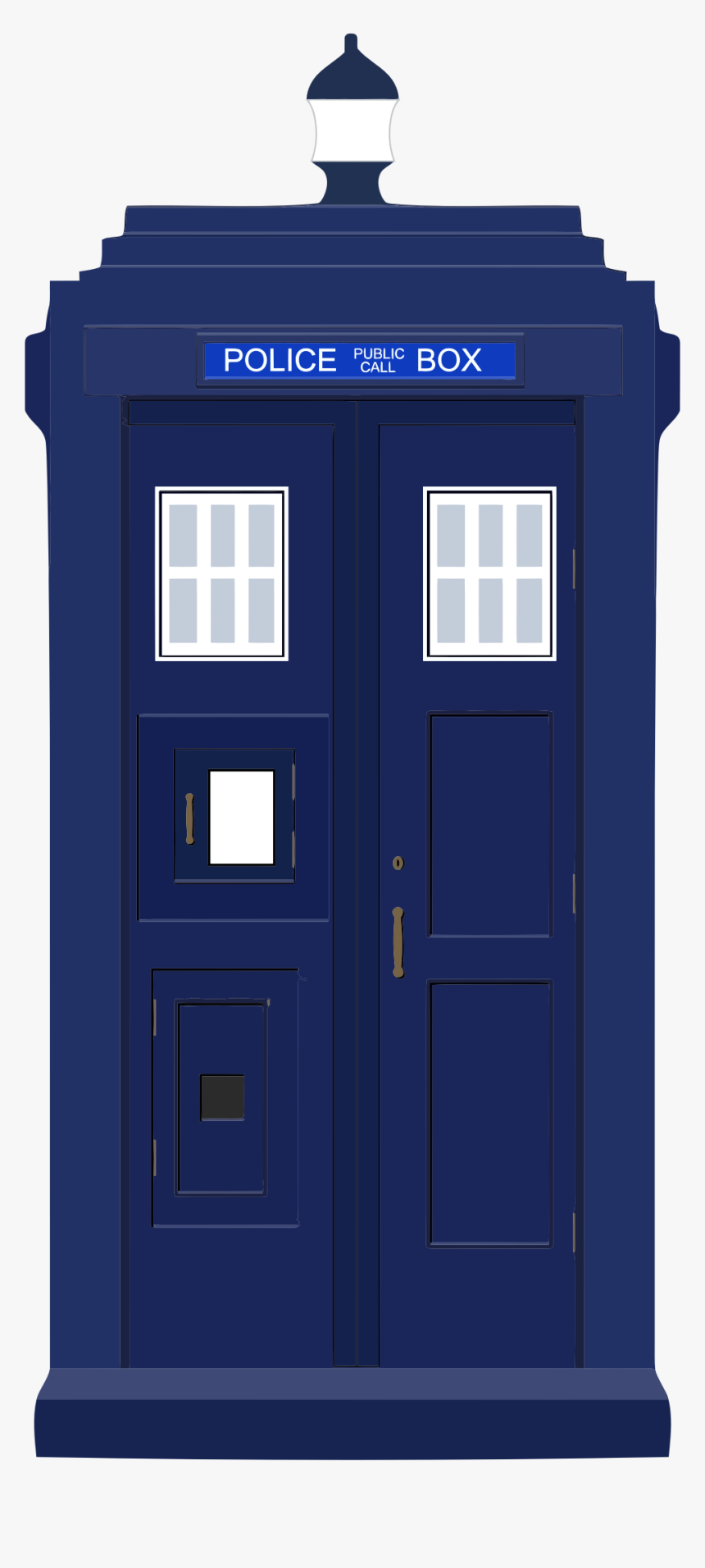 Blue Police Telephone Box, HD Png Download, Free Download
