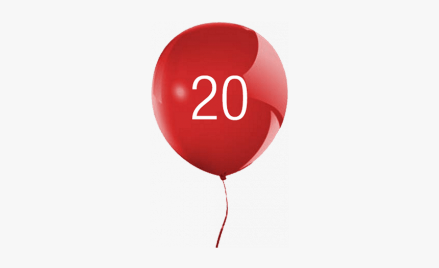 Ballon 20 Ans Galerie, HD Png Download, Free Download