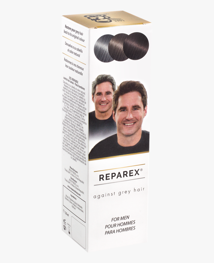 Reparex Against Grey Hair Man, HD Png Download, Free Download