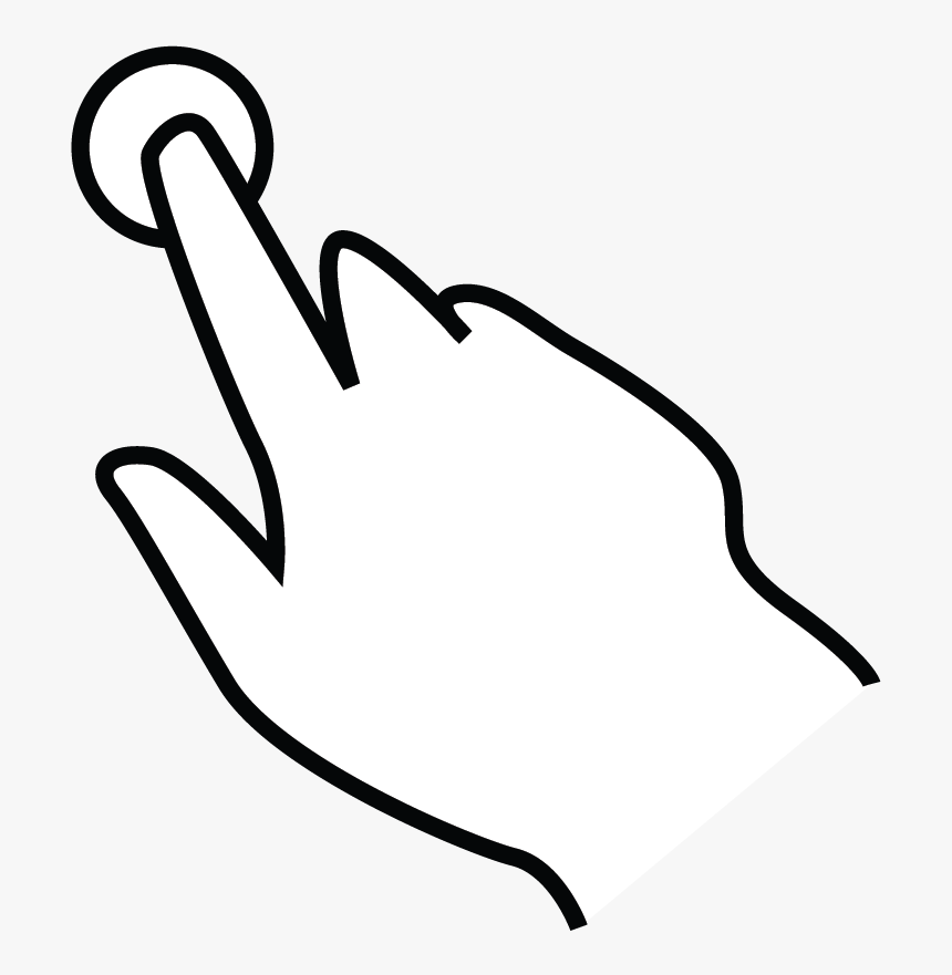 Supported Touch Gestures, HD Png Download, Free Download