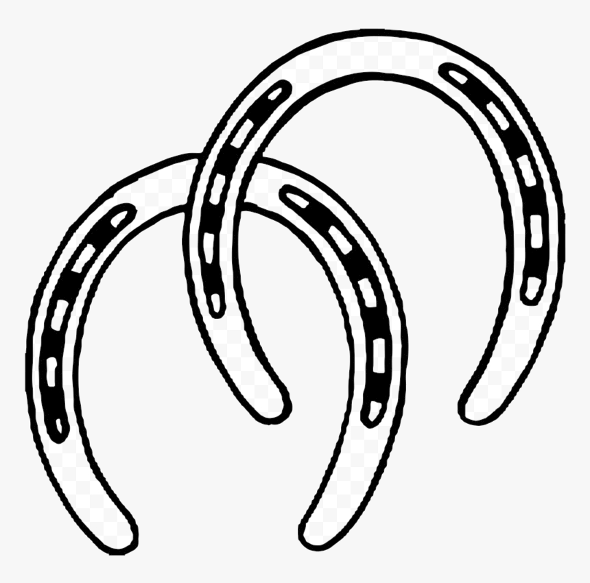 Horseshoe Clipart Two Horse Shoes Clip Art Transparent, HD Png Download, Free Download