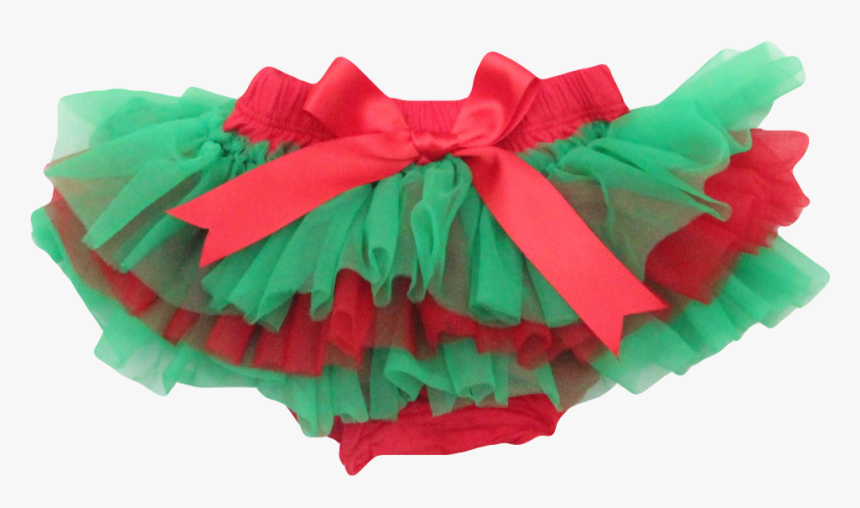 Red And Green Christmas Tutu Bloomer, HD Png Download, Free Download