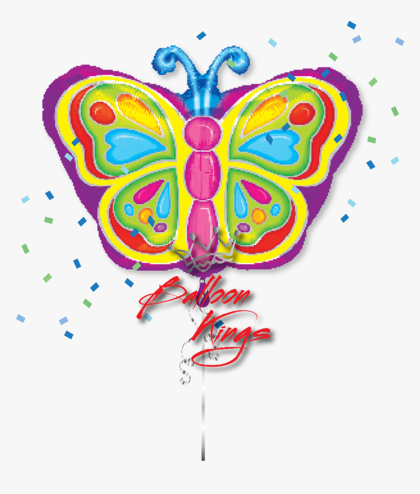 Butterfly Foil Balloon, HD Png Download, Free Download