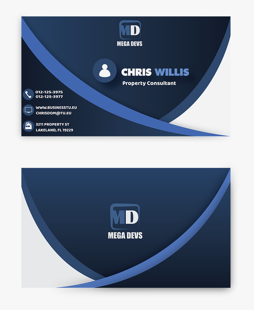 Business Card Sample, HD Png Download, Free Download