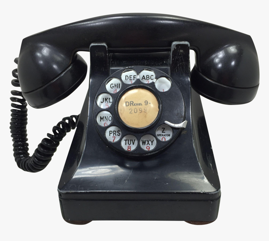 Electronics Rose Telpal Antique Red Corded Landline, HD Png Download, Free Download