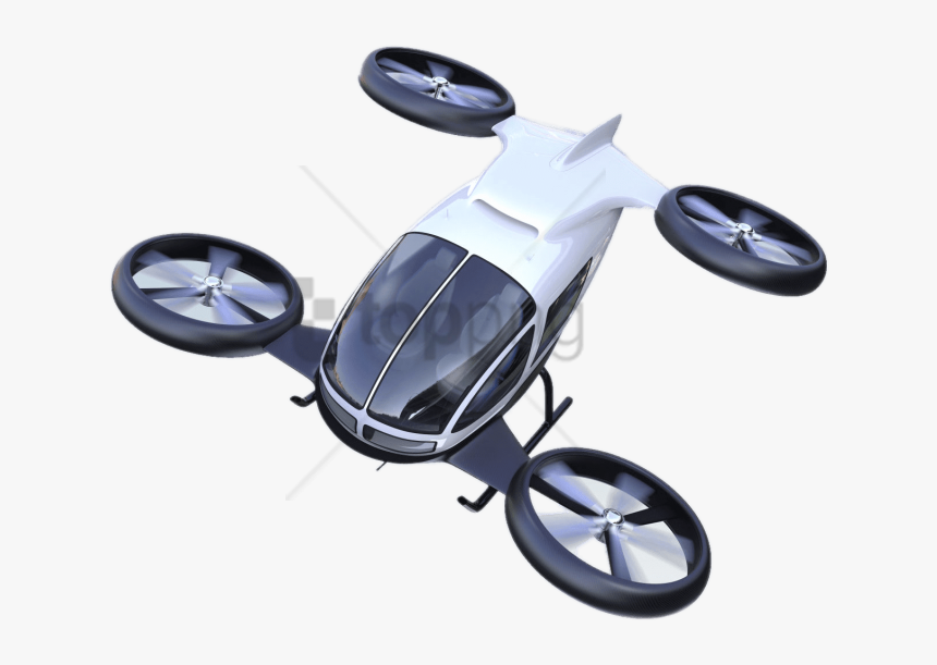 Free Png Download Flying Car With Big Rotary Wheels, Transparent Png, Free Download