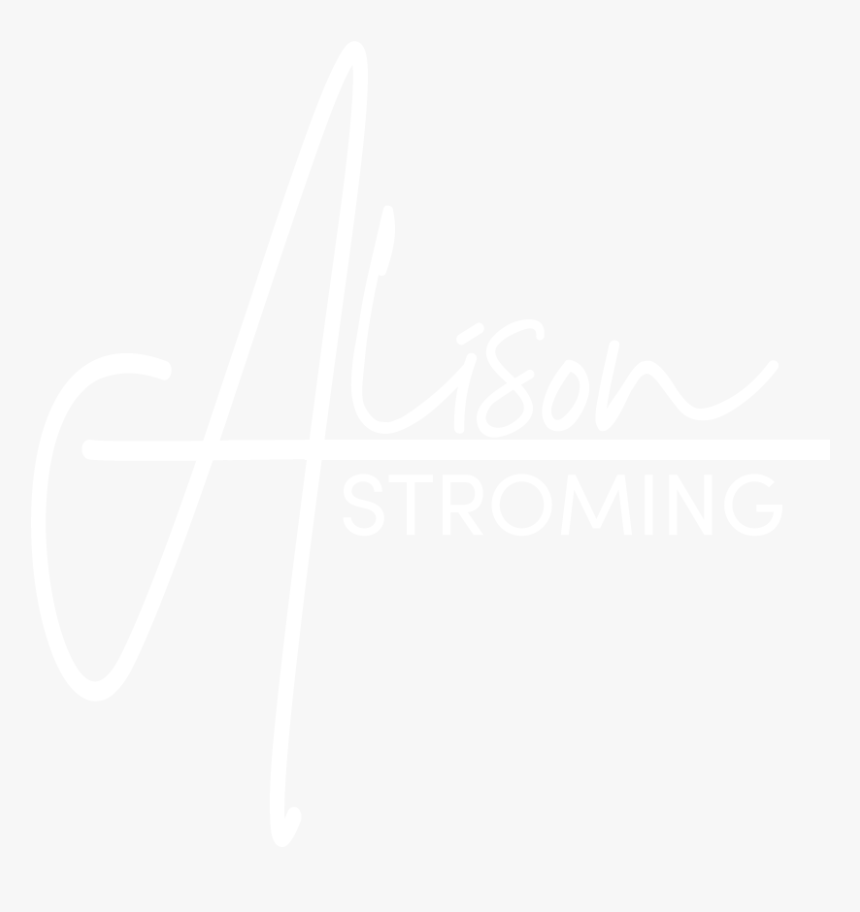 Alisonstroming Logo White, HD Png Download, Free Download