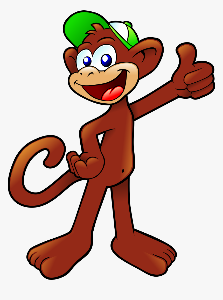 Monkey Wearing A Cap Clip Arts, HD Png Download, Free Download