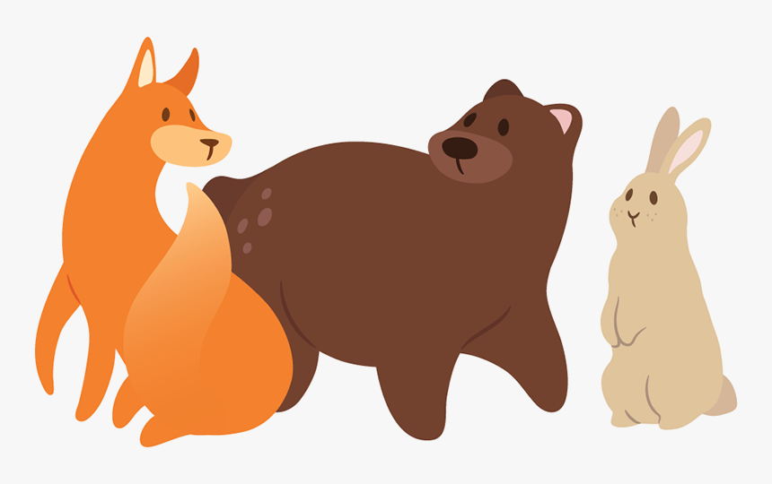 Forest Animals Png, Transparent Png, Free Download