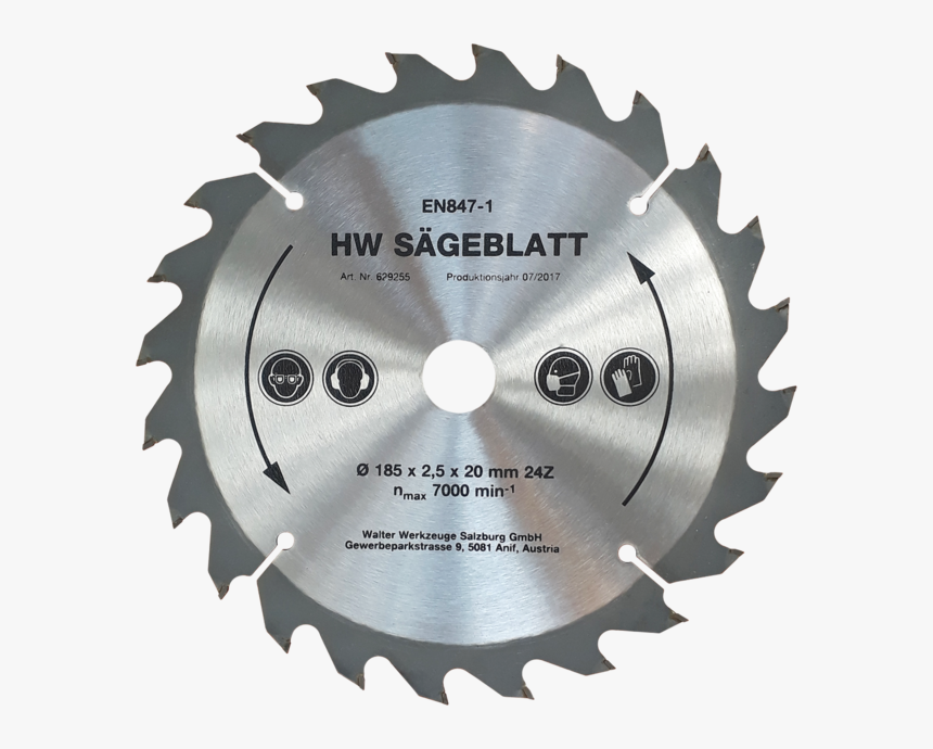 Circular Saw Blade Png, Transparent Png, Free Download