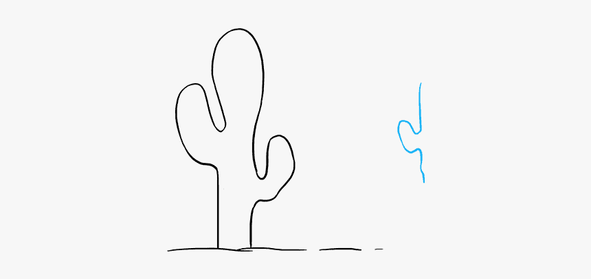 How To Draw Cactus, HD Png Download, Free Download